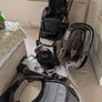Uppababy Vista V2 Pushchair Frame Carrycot Toddler Seat plus accessories Image 2