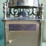 Vintage Lionel Peck Brass Lantern Clock (the clock works well and keeps time) Image 9