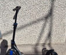 crivit blue scooter