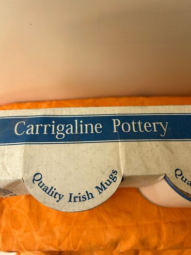 Carrigaline Pottery Single-Stripe Mugs x3