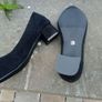 shoes,black suede ,size 38 .never worn Image 2