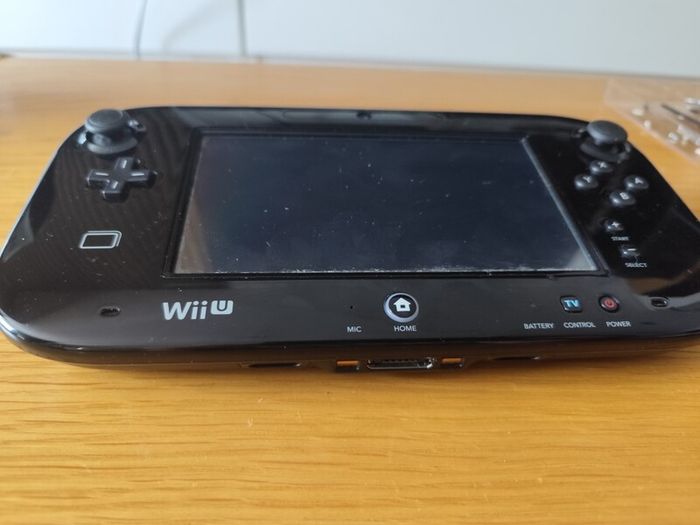 Wii U Black Gamepad