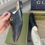 Gucci Princetown Leather Mules Black Size 39 Image 7