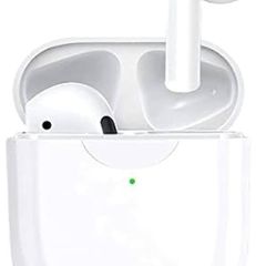 Wireless Headphones, Wireless Earbuds 3D HiFi Stereo Headphones Noise Cancellation in-Ear Built-in Mic with Charging Case, IPX6 Waterproof Ear Buds for Sport