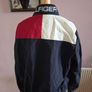 Tommy Hilfiger Mens Red and Navy Jacket - Water and Wind Resistant - Large Size Image 6