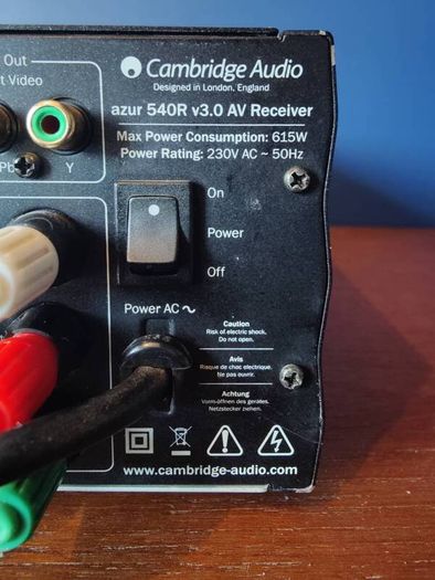 Cambridge Audio AZUR 540R AM FM A/V Receiver Amplifier