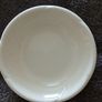 Rare Vintage Dudson Armorlite White 12cm Vitrified Ceramic Trinket Dish or Multi purpose bowl. Image 2