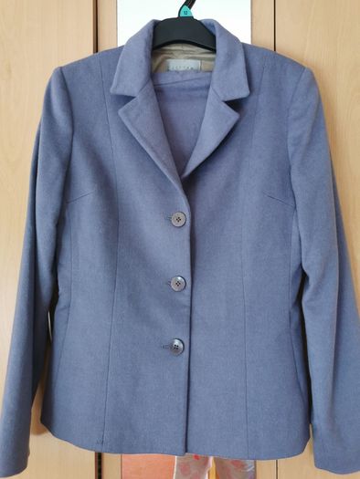 JIGSAW Wool Suit Jacket & Skirt 2 piece set UK 12