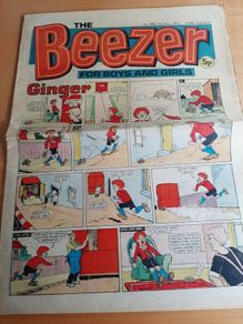 The Beezer comic Dec. 1974
