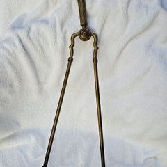 Brass Fire Tongs