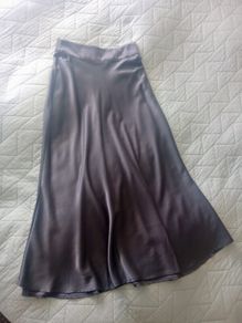 My Essential Wardrobe Satin Maxi Skirt size 34/ UK 8