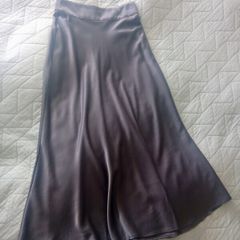My Essential Wardrobe Satin Maxi Skirt size 34/ UK 8