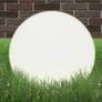 LED Bowl Lamps 2 pcs Spherical 50 cm PMMA Image 2