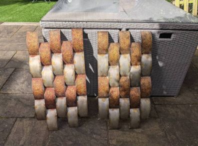 Metal art panels
