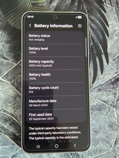 Samsung Galaxy S24 with 4 months warranty