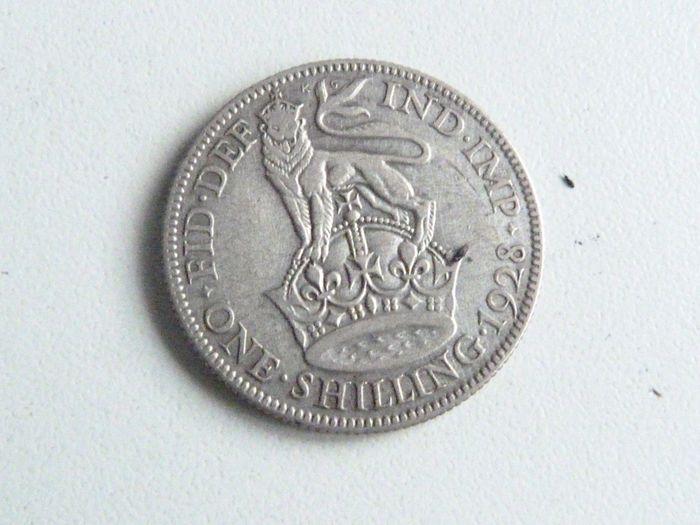 1928 silver shilling