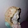 Hand painted Italian made Madonna and child wall sculpture Image 4