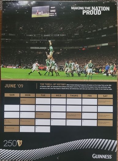 Guinness Calanders