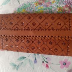 wallet purse boho style handmade genuine leather, India