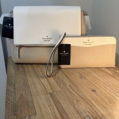 Kate Spade Leila Medium Flap Leather Shoulder Bag & Purse