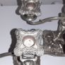 Antique Silver plated Candle Stands Image 5