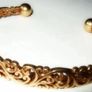 Vintage Hallmarked 9ct Gold Filigree Torque Bangle Image 7