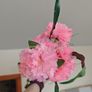 pink carnations fake faux wholesale Image 3
