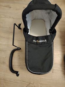 Outnabout carrycot for double