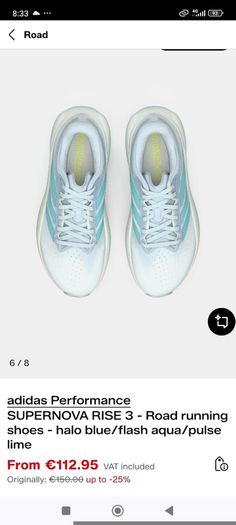 Adidas Performance running shoes