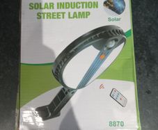 New Solar induction street lamp