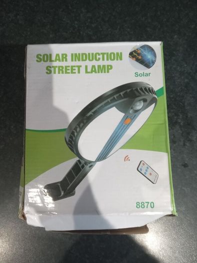 New Solar induction street lamp