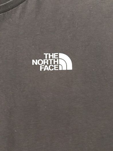 The North Face T-Shirt Black Large Graphic Back Print