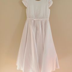 Sarah Louise Communion / flower girl  Dress size 7 years with tights