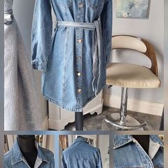 brand new denim dress