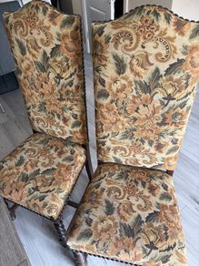 (6x)19th Century High Back Chairs