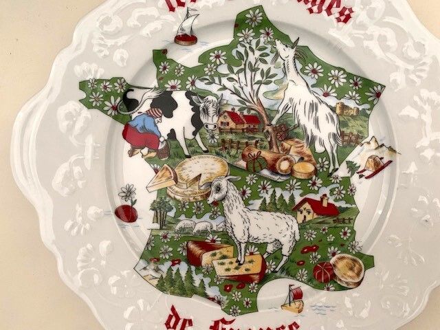 Vintage French Cheese Platter