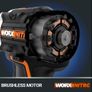 WORX Nitro 18V (20V MAX) Cordless Impact Drill, PowerShare, Brushless Motor, 60Nm, 13mm Chuck, Variable Speed Control, LED Light, 2pcs 2.0 Ah Batteries Included, WX352 Image 6
