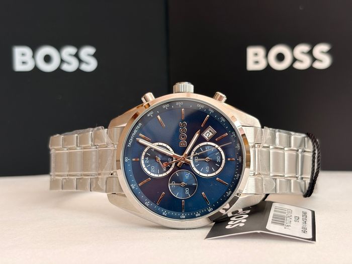 BOSS Grand Prix Mens Watch 44.5mm Blue 1514226