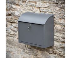 Stowe Post Box Charcoal GT28