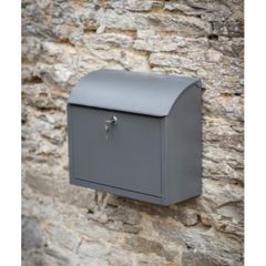 Stowe Post Box Charcoal GT28