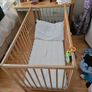 Cot with matress Image 2