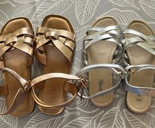 Girls sandals Size 3 Next and Size 2 Dunnes