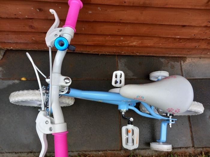 Kids puppy bike size 12 inch wheels