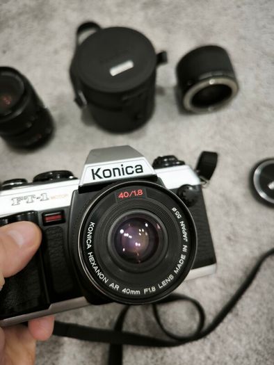 Konica Ft-1 montor with lensens