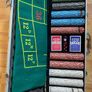 Wood roukette set with poker chips Image 3