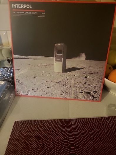 Interpol the other side of make believe red vinyl