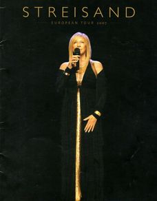 Barbra Streisand 2007 European Tour Concert Program Book
