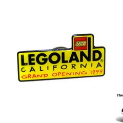 LEGO California Legoland Grand Opening 1999 Magnet Very Rare Hard To Find This Is Only One That I Have Seen Hard To Find Another One Size Of Magnet is 1" x 2.25"