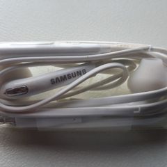 SAMSUNG EO-EG920BW White Genuine Samsung Headset Handsfree Headphone Earphone With Volume Control For Samsung Galaxy Phones