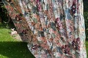 Custom Made Long Floral Curtains